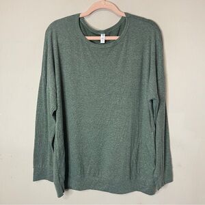 YSYOKOW Long-Sleeve Crewneck with Pockets,‎ XL